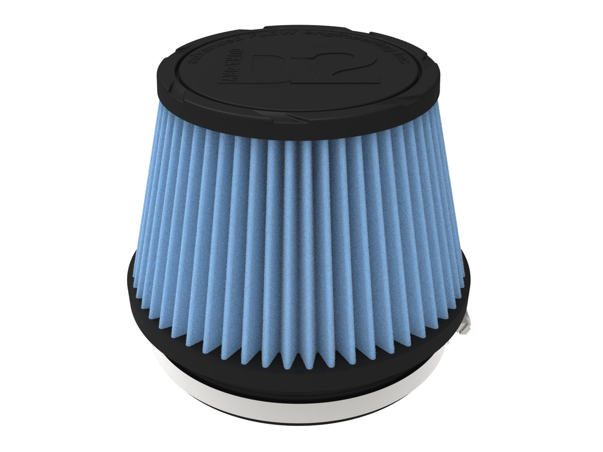 aFe Universal Clamp-On Air Filter w/ D2 Dura-Dry Media - 21-60505V