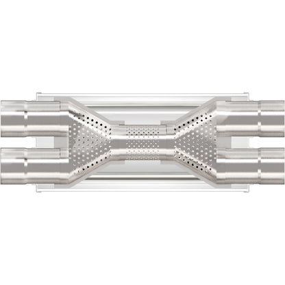 MagnaFlow 3 in/3 in Dual/Dual; 5 in x 18 in x 8 in Body Muffler 12469