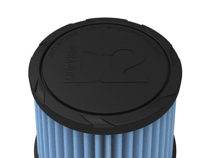 aFe Universal Clamp-On Air Filter w/ D2 Dura-Dry Media - 21-28001V