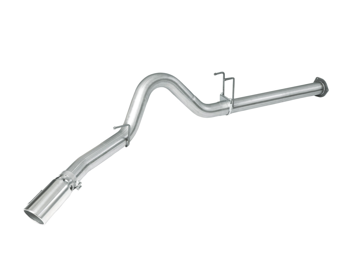 aFe Large Bore-HD 4 IN 409 Stainless Steel DPF-Back Exhaust System - Ford 2011-2014 6.7L