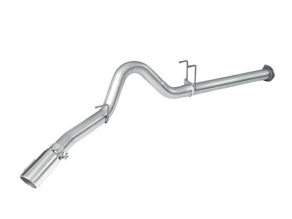 aFe Large Bore-HD 4 IN 409 Stainless Steel DPF-Back Exhaust System - Ford 2011-2014 6.7L