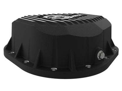 aFe Pro Series Differential Cover Black w/ Machined Fins