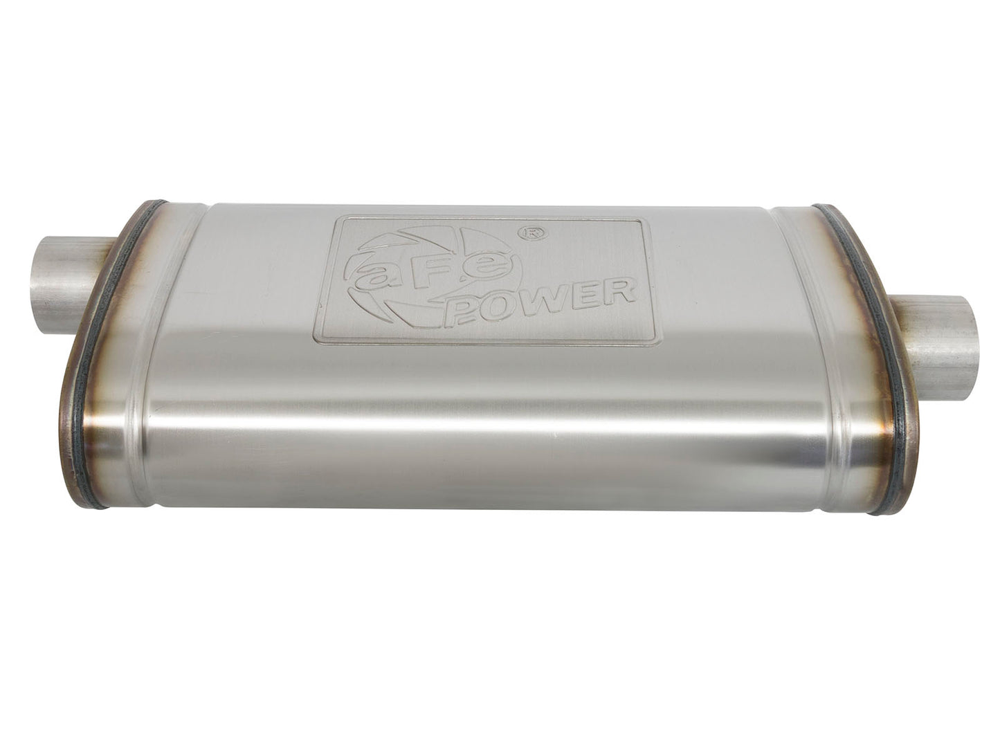 aFe MACH Force-Xp 409 Stainless Steel Pass-Through Muffler - 49M00016