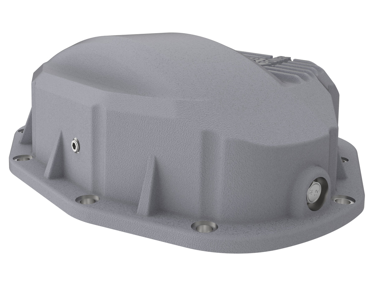 aFe Street Series Rear Differential Cover Raw w/ Machined Fins - Dodge/Ford 1994-2007