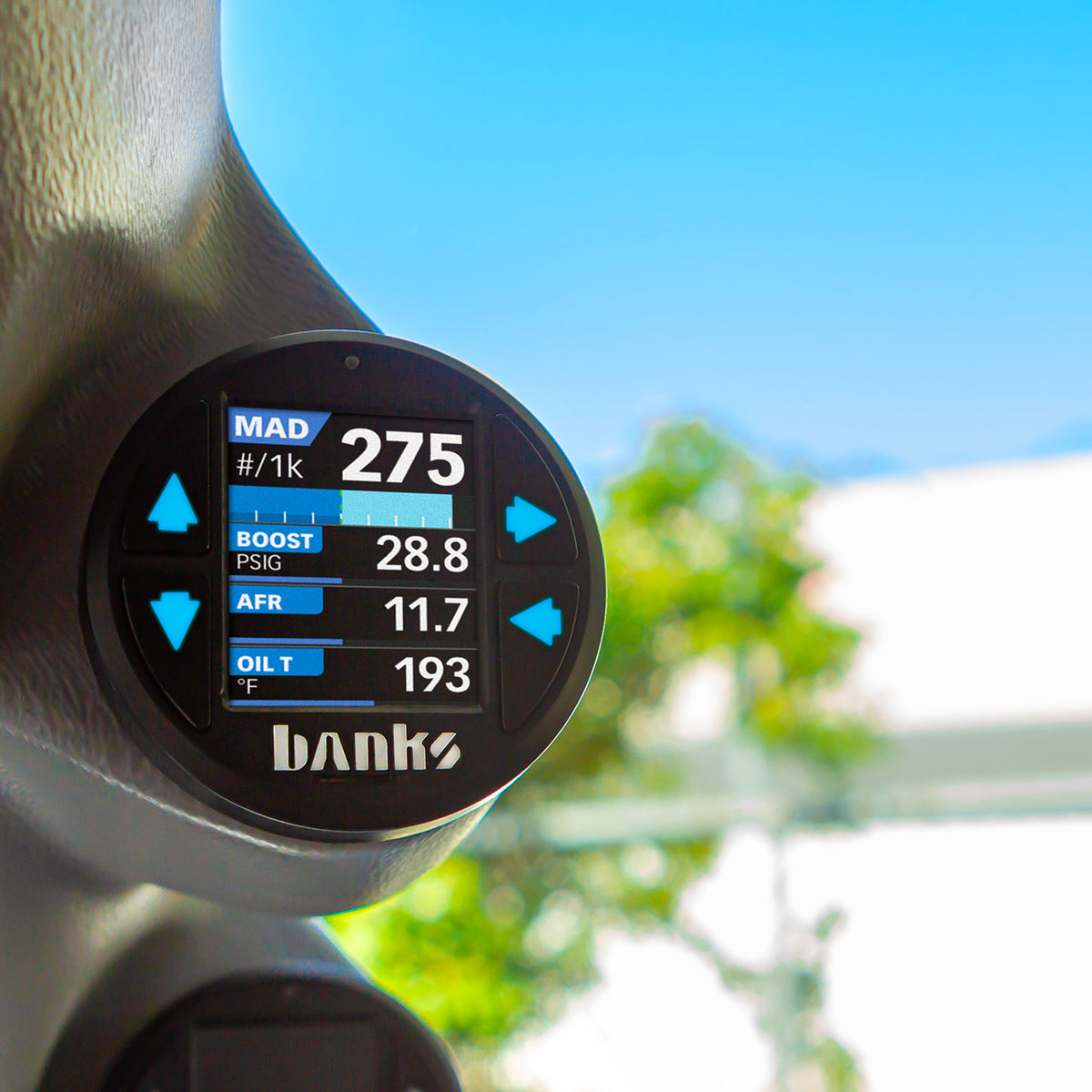 Banks Power Derringer Tuner with iDash Supergauge - Ford 2011-2019 6.7L