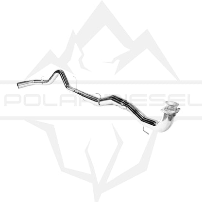 Polar 2017-2026 Duramax 6.6L 304SS 5" Polished Exhaust