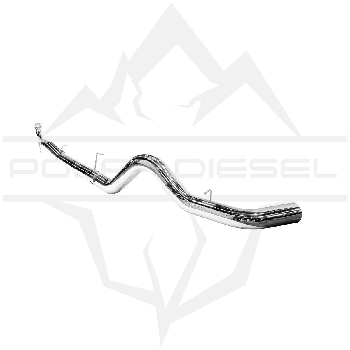 Polar 2017-2026 Duramax 6.6L 304SS 5" Polished Exhaust