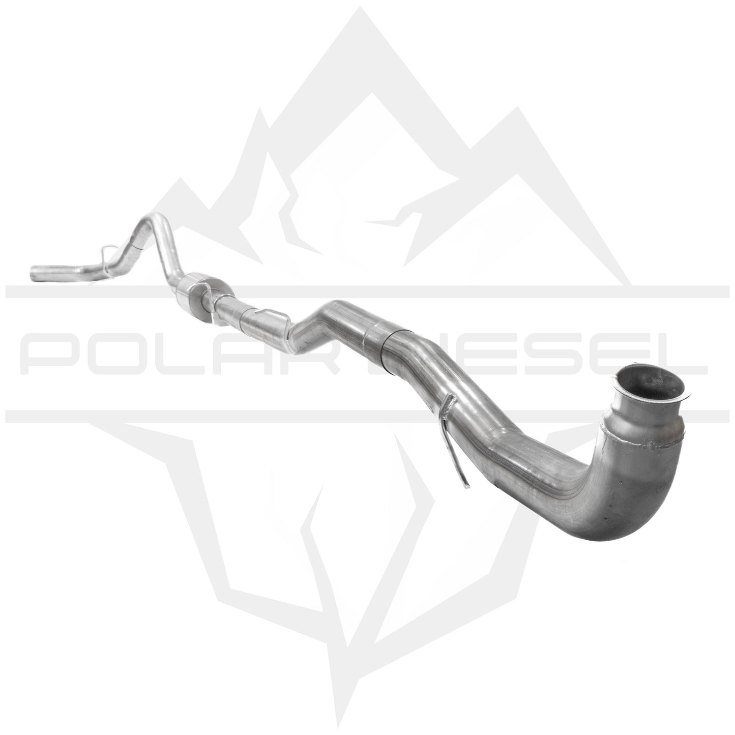 Polar 2011-2015 Duramax 6.6L 4" Exhaust With Muffler