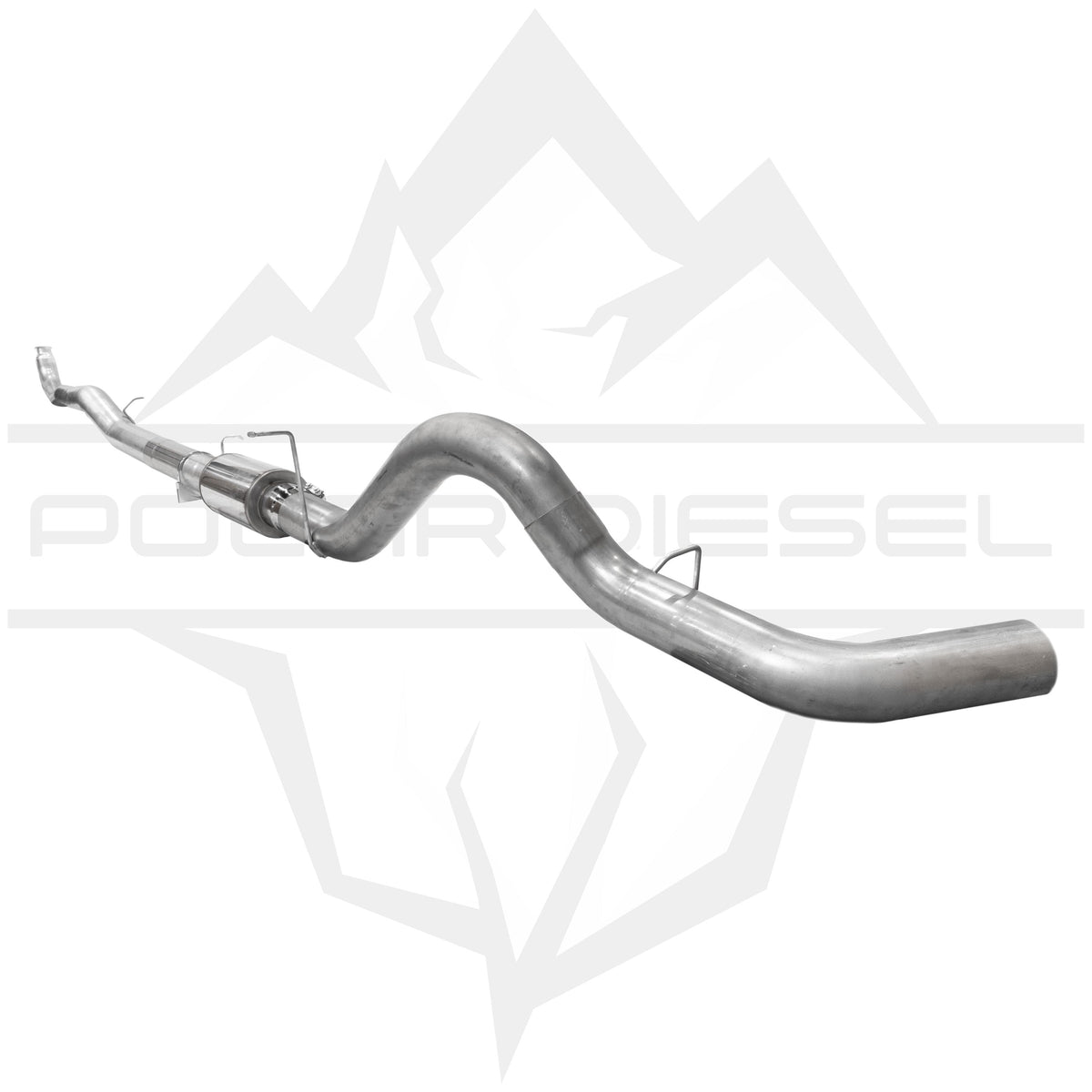 Polar 2011-2015 Duramax 6.6L 5" Exhaust With Muffler