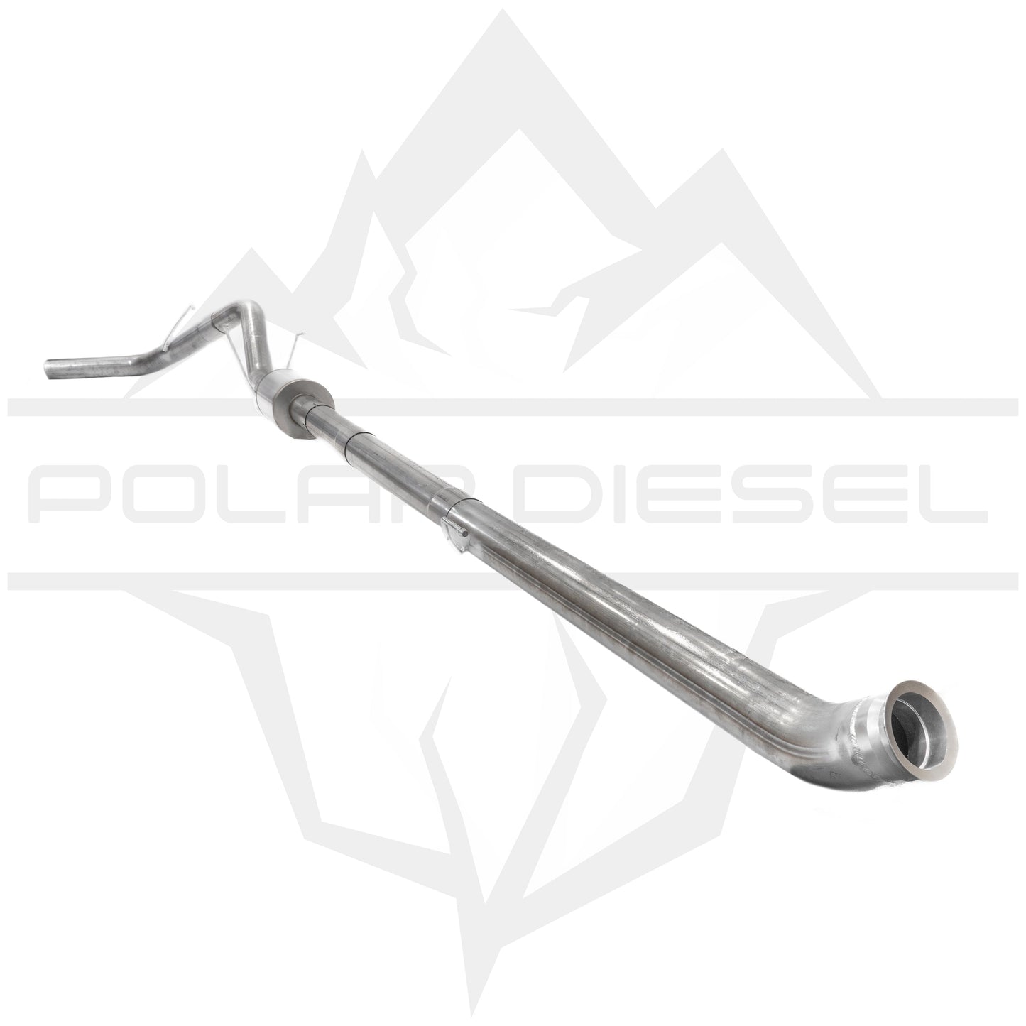 Polar 2019-2024 Cummins 6.7L 4" Exhaust With Muffler