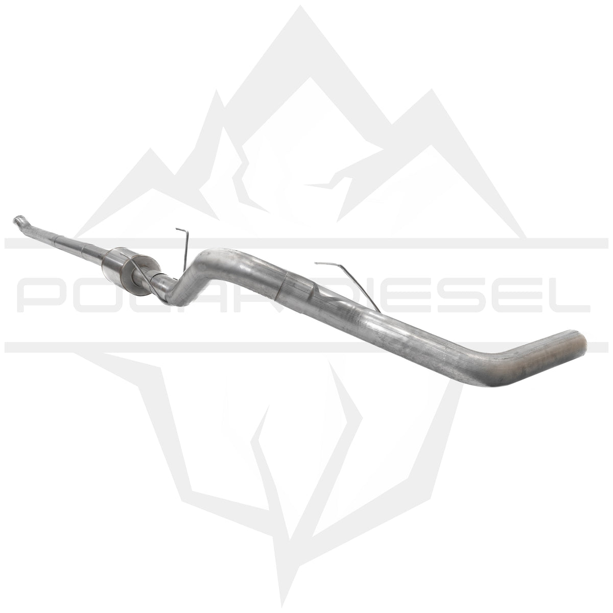 Polar 2019-2024 Cummins 6.7L 4" Exhaust With Muffler