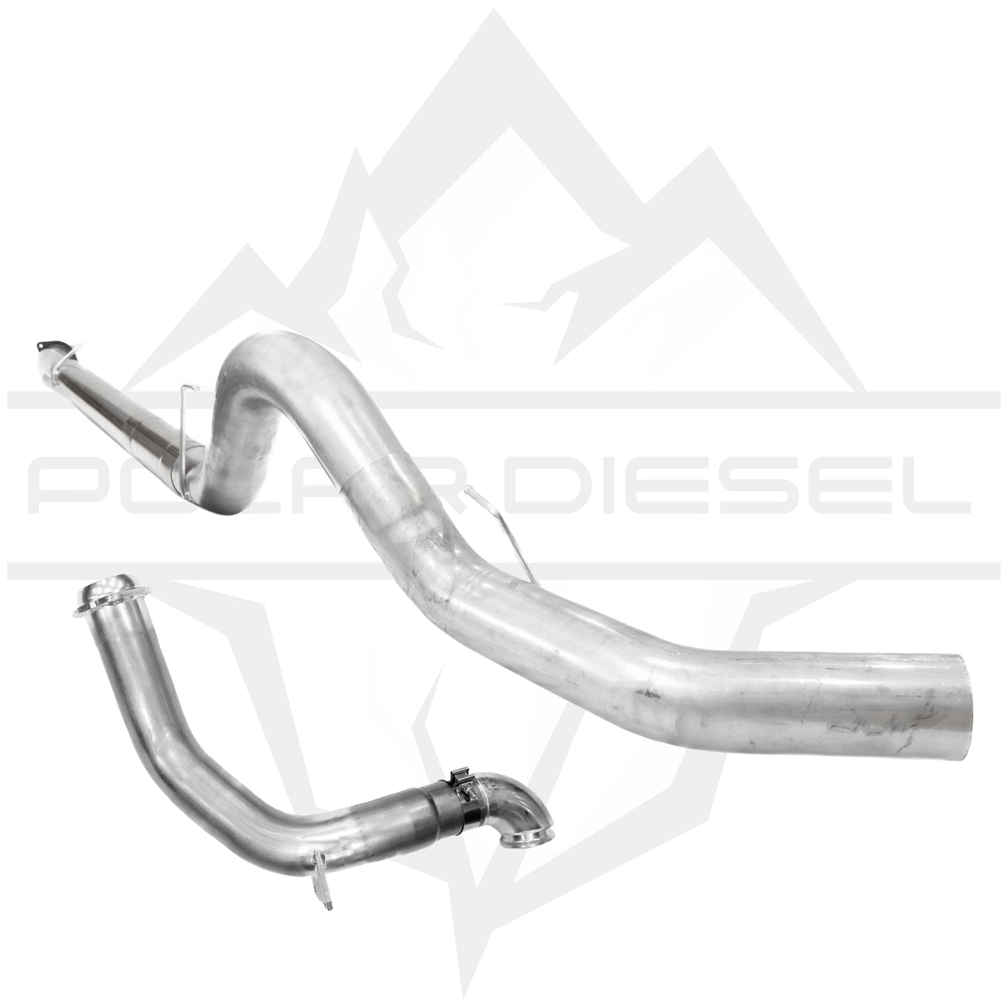 Polar 2023-2026 Ford Powerstroke 6.7L 5” Downpipe Back Exhaust & Downpipe Package