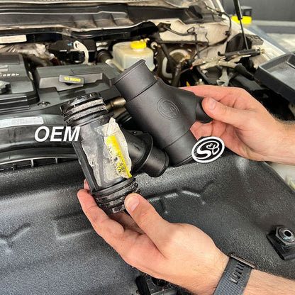 S&B Aluminum Coolant Y-Pipe For 2013-2015 Dodge Ram Cummins 6.7L (Dual Radiator)