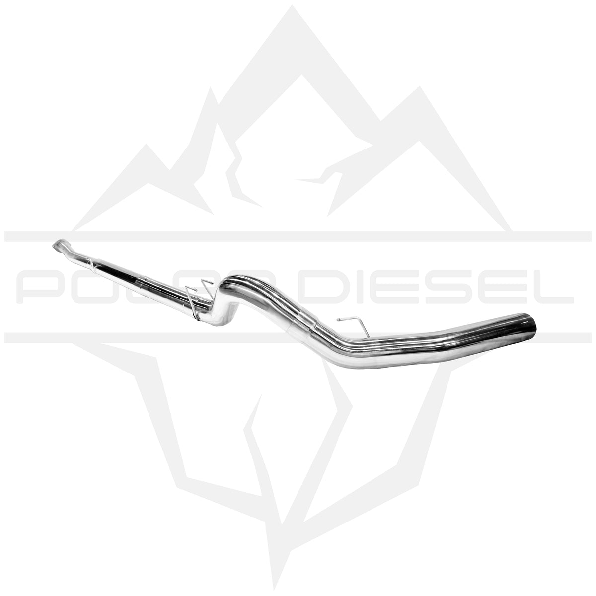 Polar 2011-2026 Ford Powerstroke 6.7L 304SS 5" Polished Exhaust