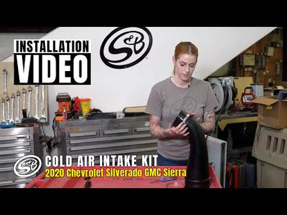 S&B Cold Air Intake for 2020-2026 Silverado / Sierra Duramax L5P 6.6L Diesel
