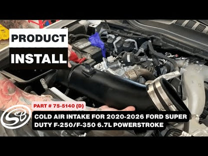 S&B Cold Air Intake for 2020-2026 Ford Super Duty, 6.7L Powerstroke