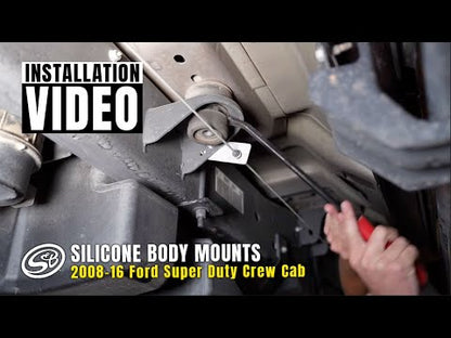 S&B Body Mount Kit for 2008-2016 Ford Super Duty Reg. & Ext. Cab 5.4L, 6.2L, 6.4L, 6.7L, 6.8L