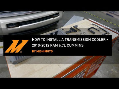 Mishimoto Transmission Cooler, Silver, fits RAM 6.7L Cummins 2019-2024, 6.4L Gas 2019+