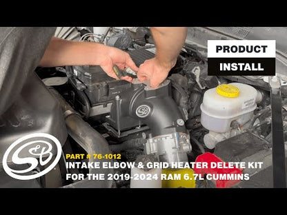 S&B Intake Elbow For 2007.5-2018 Dodge Ram 2500, 3500 6.7L Cummins