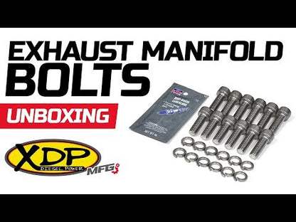XDP Exhaust Manifold Bolt Kit (Stainless Steel) 89-18 Dodge 5.9L/6.7L Cummins XD230