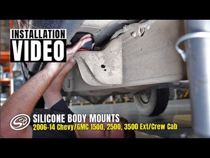S&B Body Mount Kit for 2001-2005 Chevy / GMC 1500, 2500, 3500 Extended / Crew Cab