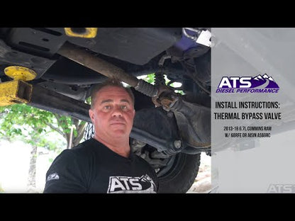 ATS Thermal Bypass Valve Up-Grade Fits 2019+ 6.7L Cummins W/ Billet Filter Coupler