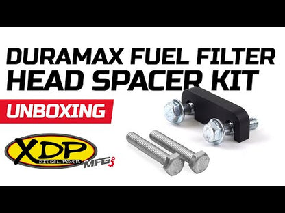 XDP Fuel Filter Head Spacer Kit 01-16 GM Duramax XD138