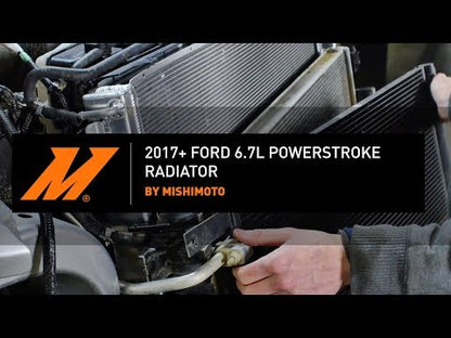 Mishimoto Performance Aluminum Radiator, Primary, fits Ford 6.7L Powerstroke 2017+