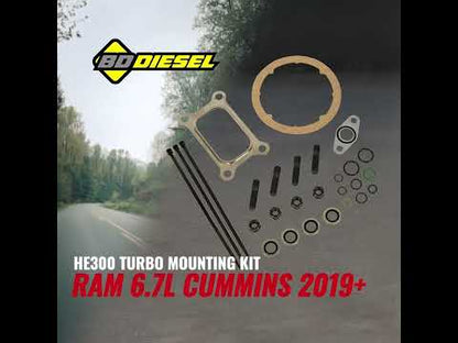 BD Diesel Turbo Mounting Kit HE300 RAM 6.7L Cummins 2019-up