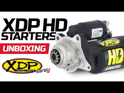 XDP HD Gear Reduction Starter (New) 2007-2022 Dodge 5.9L/6.7L Cummins Wrinkle Black XD259