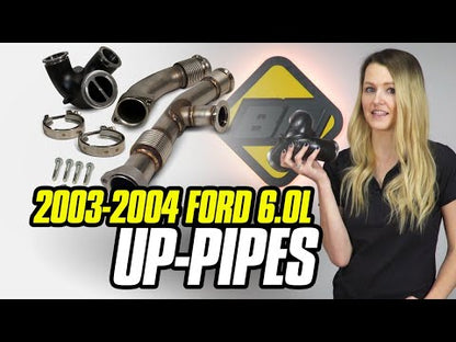 BD Diesel BD 6.0L Powerstroke Up-Pipes Kit w/EGR Connector - Ford 2003-2004.5