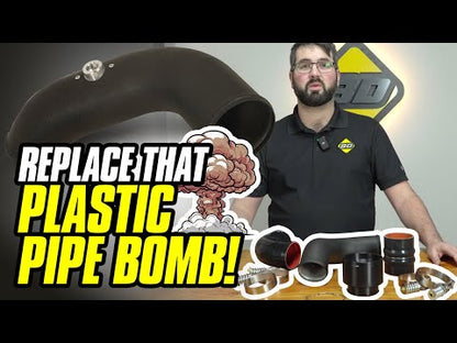 BD Diesel BD CAC Intake Pipe Upgrade Ford 6.7L PowerStroke 2011-2016