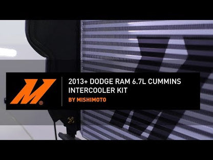 Mishimoto Intercooler Kit, Black/Polished, fits Dodge 6.7L Cummins 2013-2018