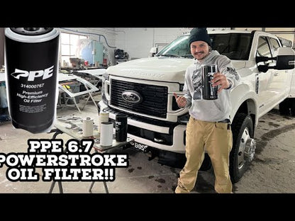PPE 11-23 Ford Superduty 6.7L Powerstroke Premium High-Efficiency Engine Oil Filter PPE Power
