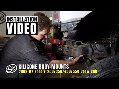 S&B Body Mount Kit for 2003-2007 Ford Super Duty Reg. & Ext. Cab 5.4L, 6.0L, 6.8L