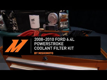 Mishimoto Coolant Filter Kit, Red, fits Ford 6.4L Powerstroke 2008-2010