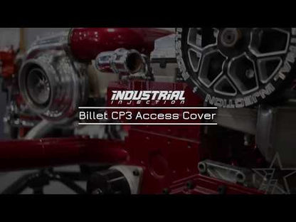 Industrial Injection Dodge Front CP3 Access Cover For Cummins Billet