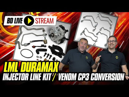 BD Diesel BD Venom CP3 Conversion Kit c/w Standard Pump - Chevy/GMC Duramax 2011-2016