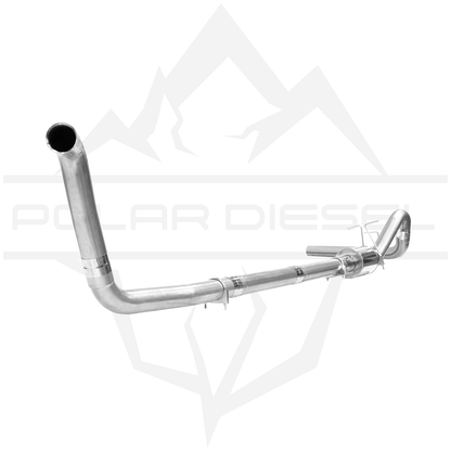 Polar 2003-2007 Ford Powerstroke 6.0L 4" Exhaust With Muffler