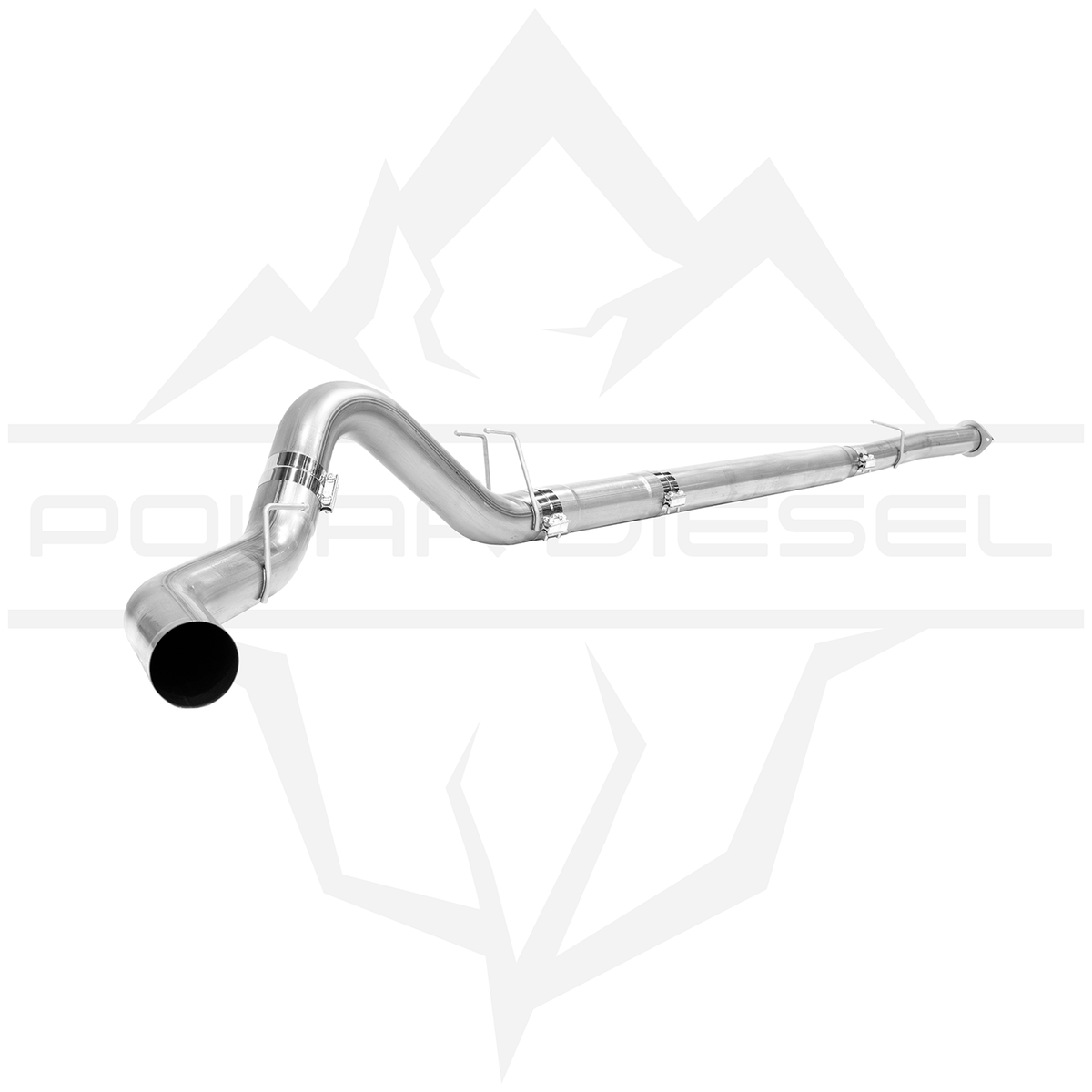 Polar 2008-2010 Ford Powerstroke 6.4L 5" Exhaust