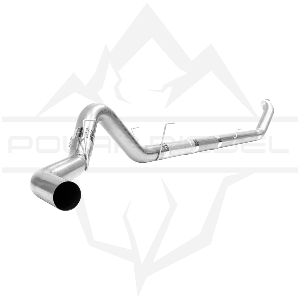 Polar 2007.5-2009 Cummins 6.7L 5" Exhaust