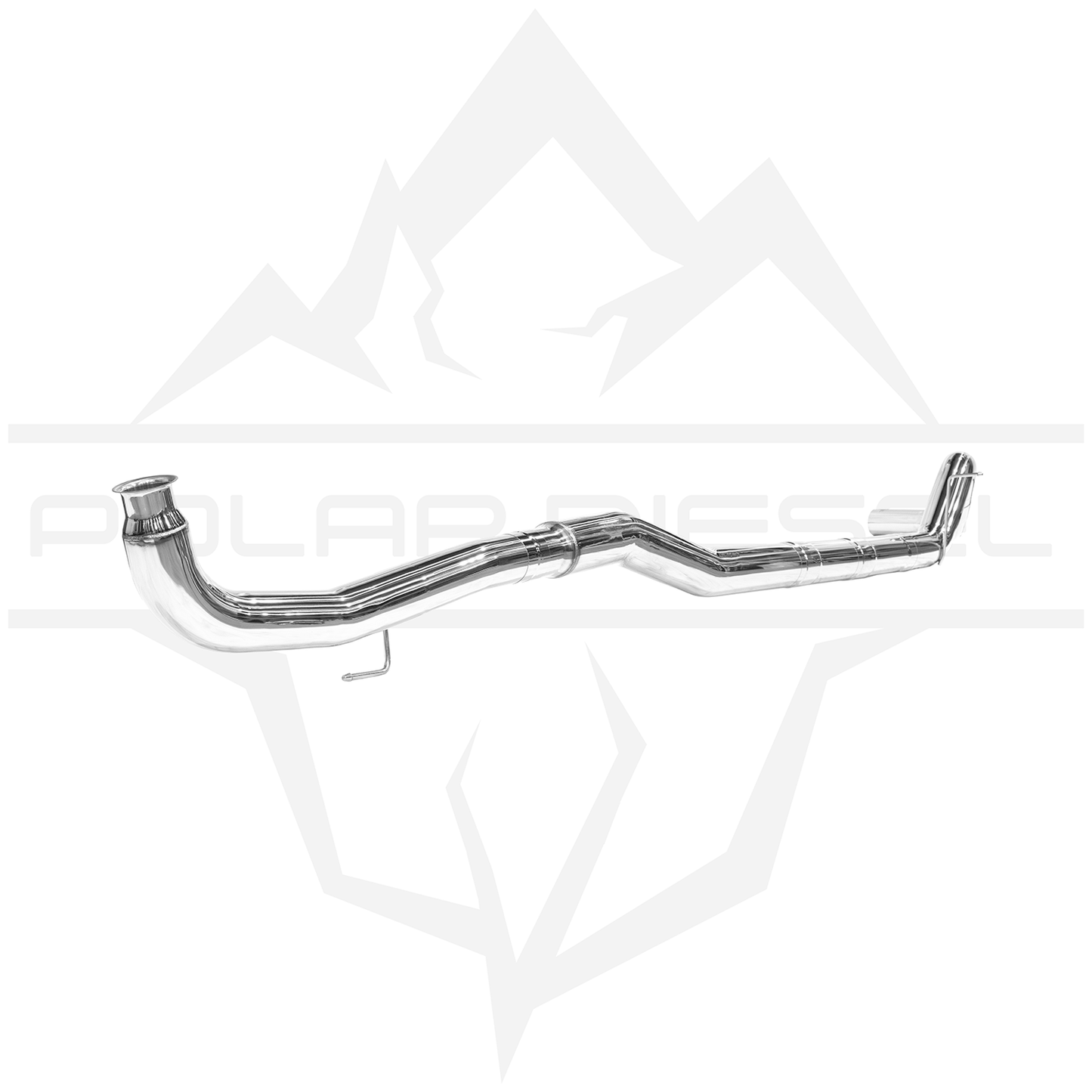 Polar 2011-2015 Duramax 6.6L 304SS 5" Polished Exhaust