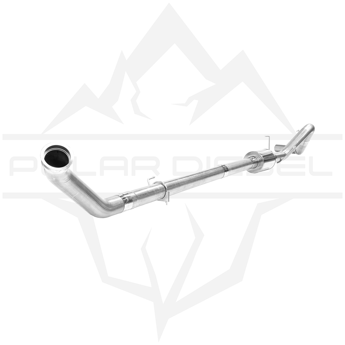 Polar 2003-2007 Cummins 5.9L 4" Exhaust With Muffler