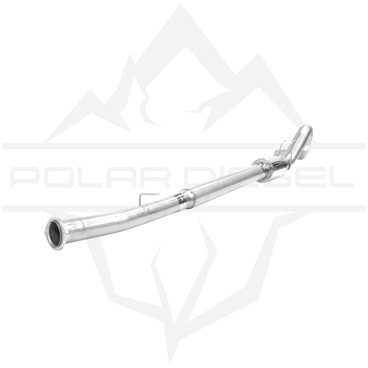 Polar 2008-2010 Ford Powerstroke 6.4L 5" Exhaust With Muffler