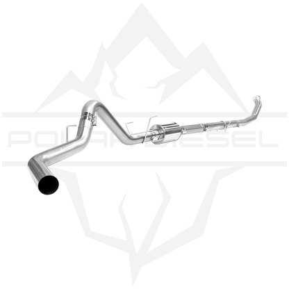 Polar 2007.5-2009 Cummins 6.7L 4" Exhaust With Muffler
